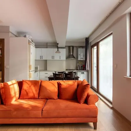 Cozy Modern 1br W Patio New Building In Maltepe 公寓 *