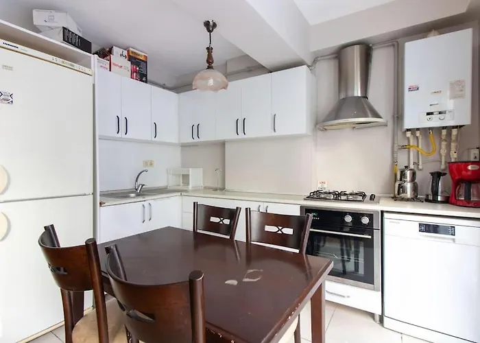 Cozy Modern 1br W Patio New Building In Maltepe Appartement