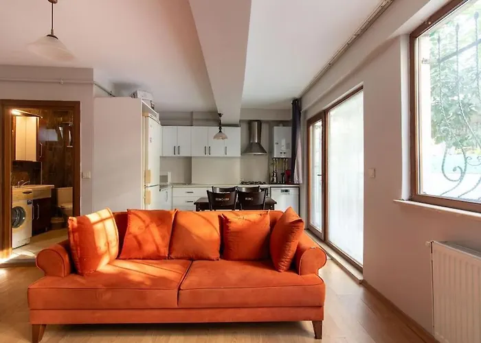 Cozy Modern 1br W Patio New Building In Maltepe Appartement *