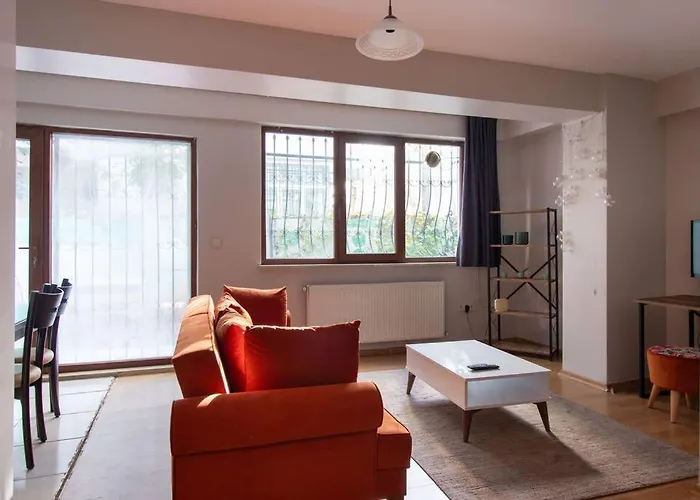 Appartement Cozy Modern 1br W Patio New Building In Maltepe Istambul