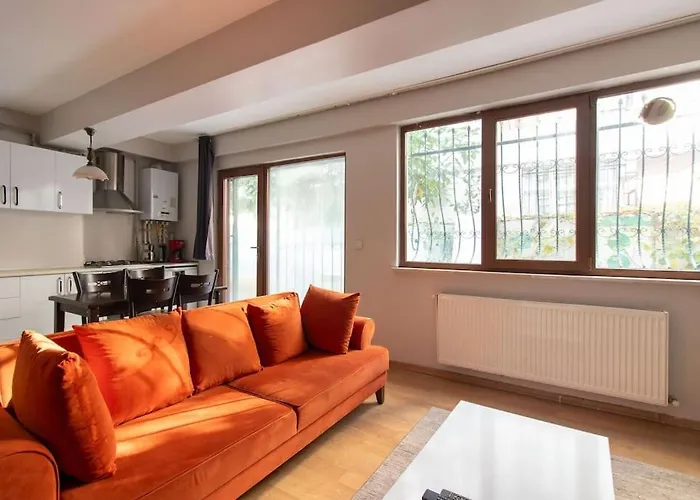 Appartement Cozy Modern 1br W Patio New Building In Maltepe Istambul