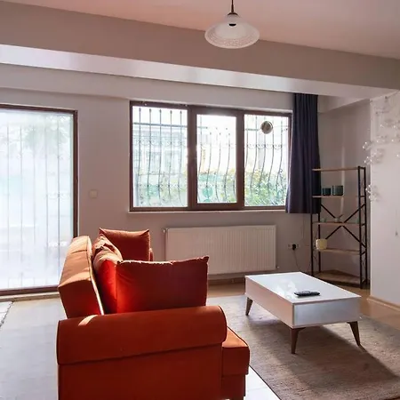 דירה Cozy Modern 1br W Patio New Building In Maltepe איסטמבול