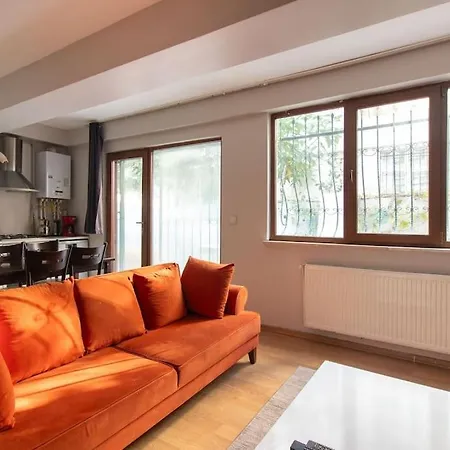 דירה Cozy Modern 1br W Patio New Building In Maltepe איסטמבול
